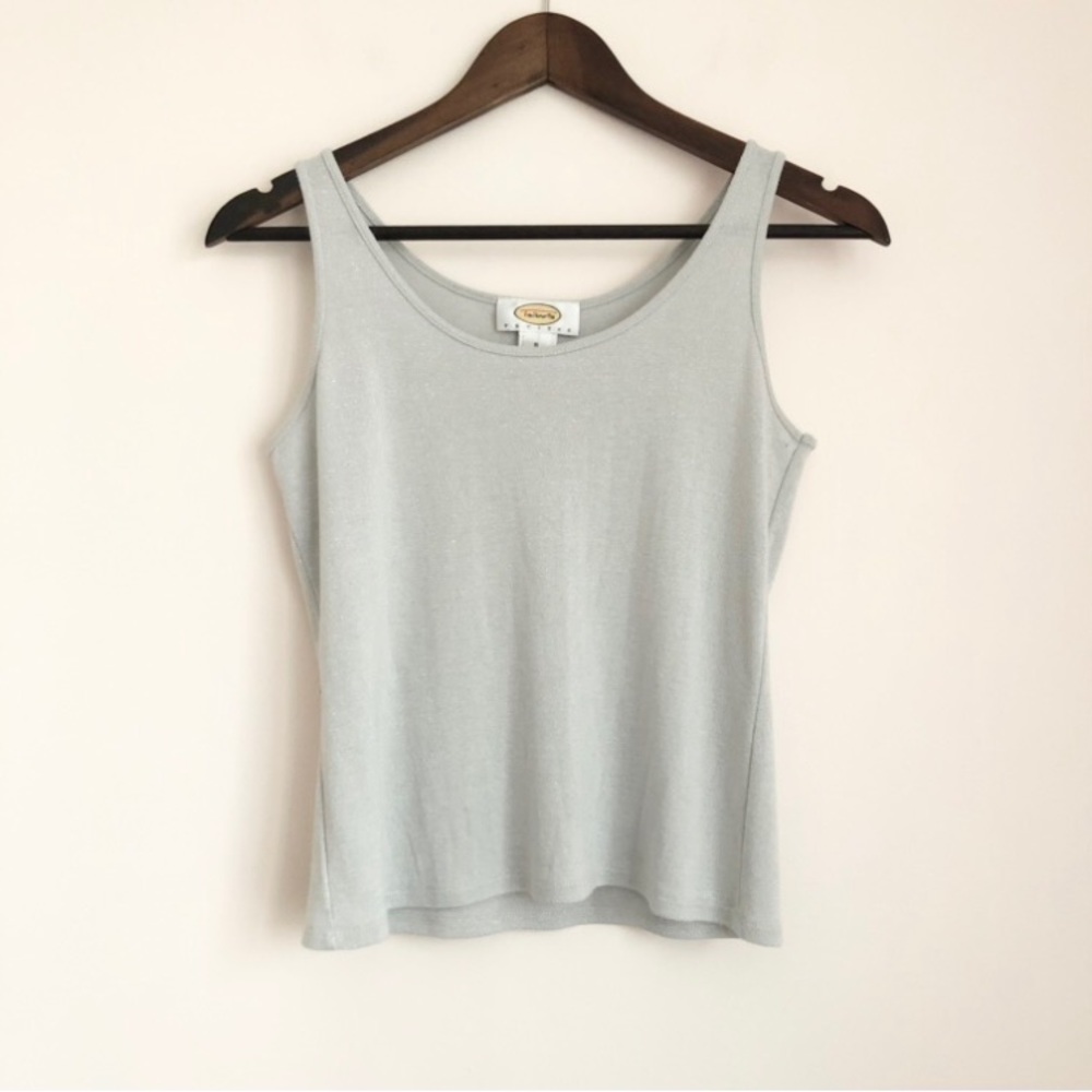 Talbots Vintage Shimmer Tank Top